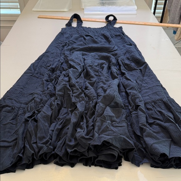 J. Crew Airy gauze tiered maxi dress Size XXS - Picture 5 of 10